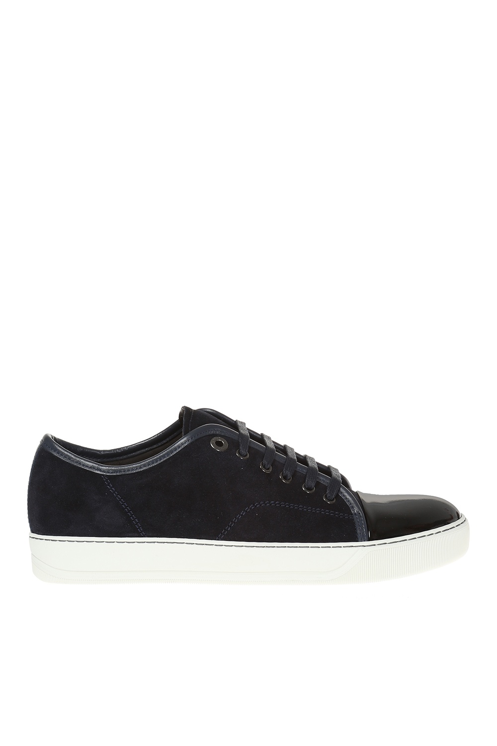 【関税込み】Lanvin カーキ DBB1 スニーカー Dbb1 Leather And Suede Sneakers | Lanvin
